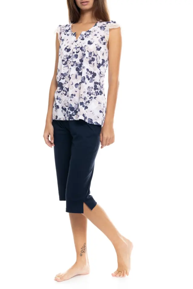 S1370 - Type - PYJAMA CAPRI ELEGANT NIGHTS - M 3