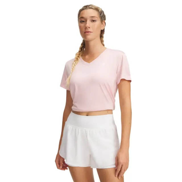 Under Armour Tech Twist T-Shirt (1384227-647) - Ροζ