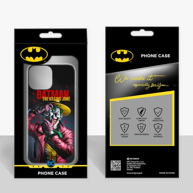 Ert Group® Θήκη Σιλικόνης "Batman" για iPhone 15 Pro-Multicoloured 2