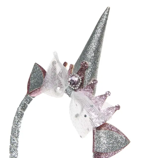 Σετ στέκα και ραβδάκι με glitter και τούλι 2