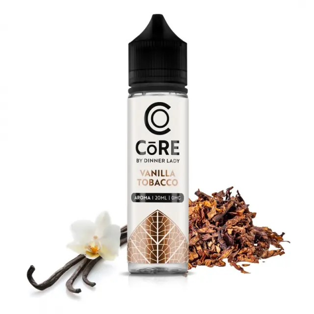 Dinner Lady Core Flavour Shot Vanilla Tobacco 20ml/60ml