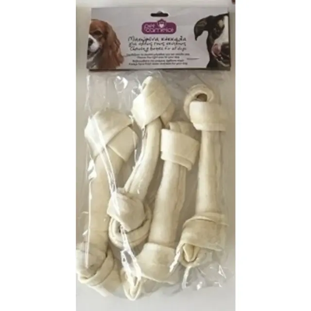 Pet Camelot Κόκκαλο Κόμπος Ασβεστίου 16,5cm 4τμχ
