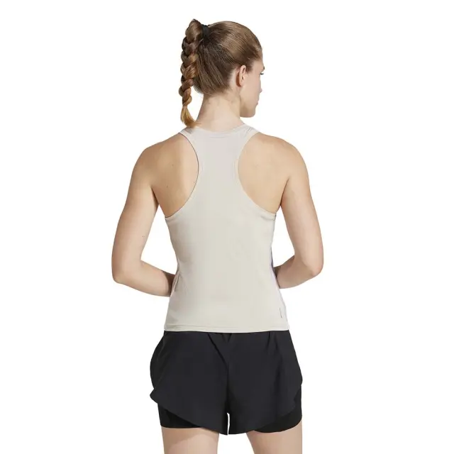 adidas Performance Women's Essential 3Stripes Tank Μπεζ JE8696 (adidas Performance) - Large 2