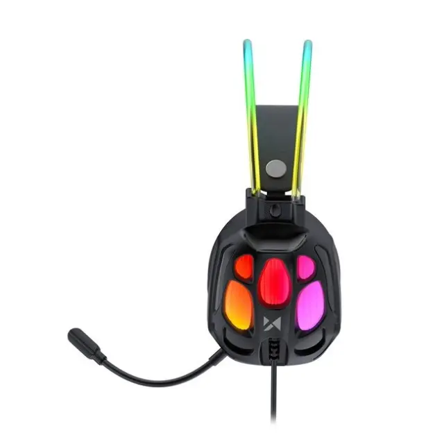 Wozinsky Gaming Headphones WSG-1118 Wired with Microphone & RGB Backlight Black 3