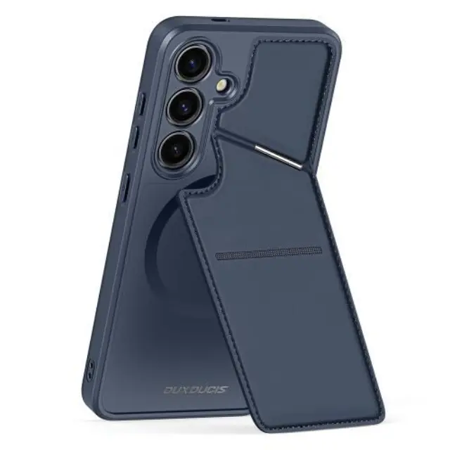 Θήκη Δερμάτινη Dux Ducis Samsung Galaxy S24 Plus 5G 3 σε 1 Magnetic με Stand Rafi II Μπλε N64204