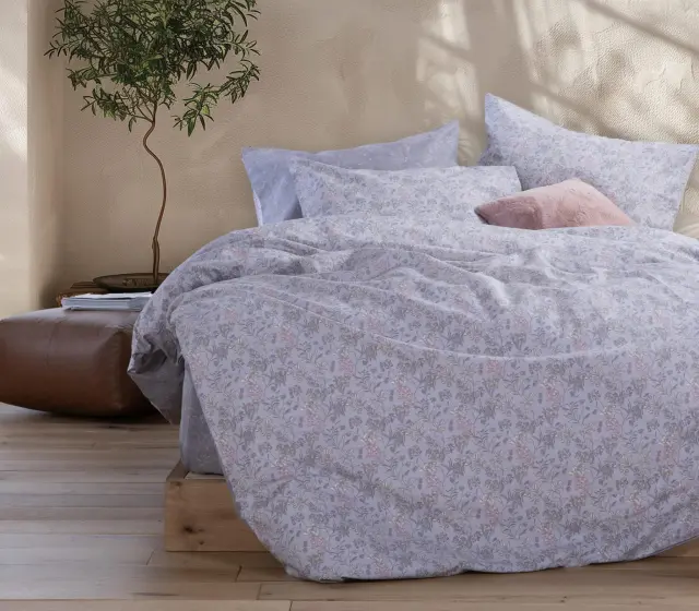 ΣΕΤ ΣΕΝΤΟΝΙΑ KING SIZE ODETE ΜΕ ΛΑΣΤΙΧΟ NEF-NEF HOMEWARE GREY