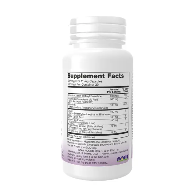 Now Foods Wrinkle Rescue™ Veg Capsules 2