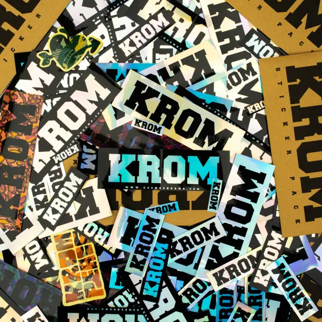 KROM Mixed Stickers 20 pack 2
