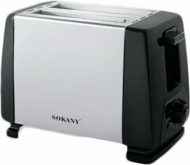 Sokany SK-016S Φρυγανιέρα 2 Θέσεων 700W Γκρι 2