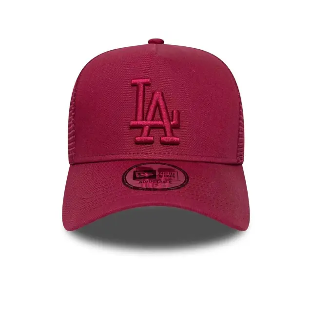 New Era Adult League Essential MLB Los Angeles Dodgers Trucker Cap Μπορντό 60667393 (New Era) - One Size 2