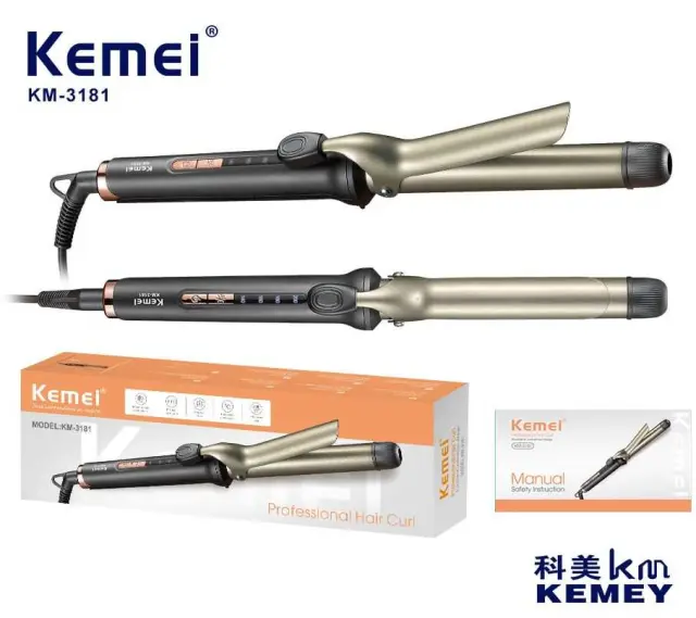 Ψαλίδι για μπούκλες - KM-3181 - Kemei 2