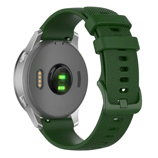 Texture Λουράκι για Smartwatch 18mm-Army Green OEM 2