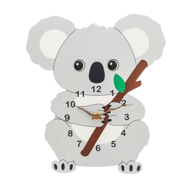 Pylones Επιτοίχιο Εκκρεμές Ρολόι: Dancing Clock (3 σχέδια) Koala
