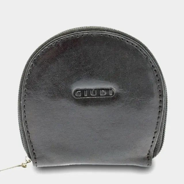 Δερμάτινο Πορτοφόλι Κερμάτων Guidi 6478 Μαύρο - ONESIZE