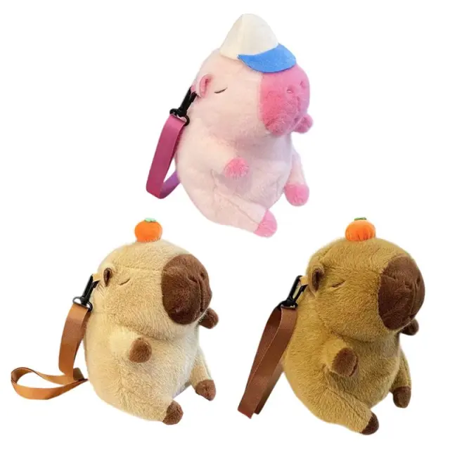 Τσάντα Λούτρινο Καπιμπάρα - Stuffed Capybara Bag 072069