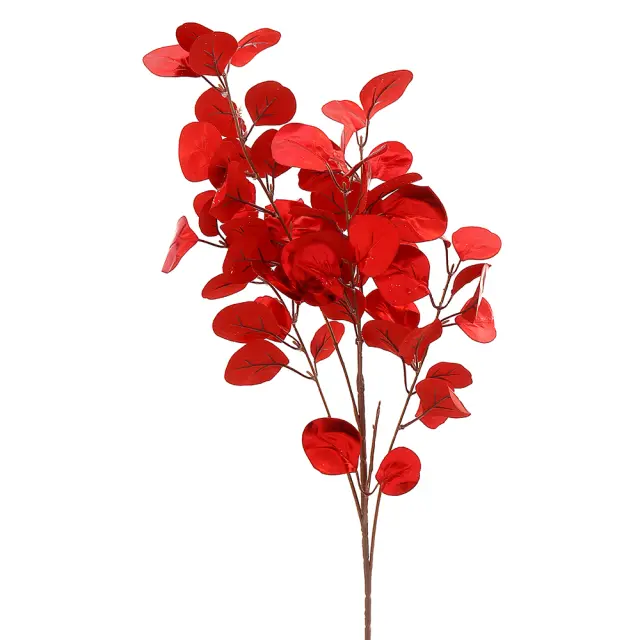 Κλαδί με κόκκινα φύλλα 88cm Vetur 16924