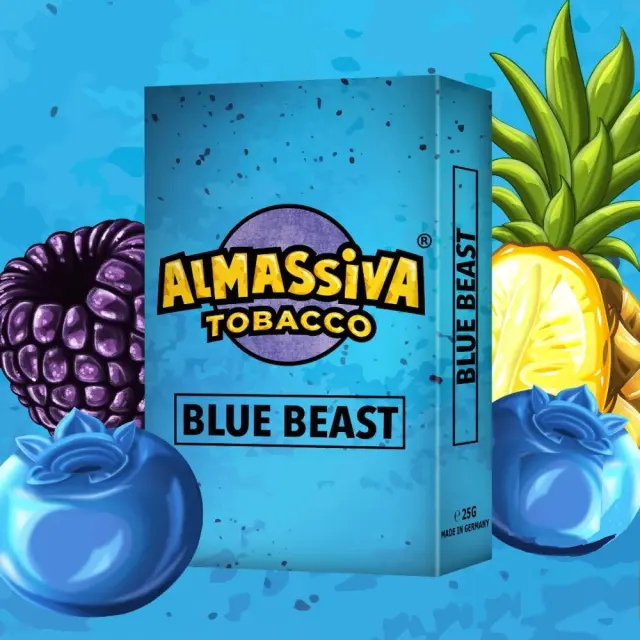 AlMassiva Tobacco – Καπνός Ναργιλέ Blue Beast