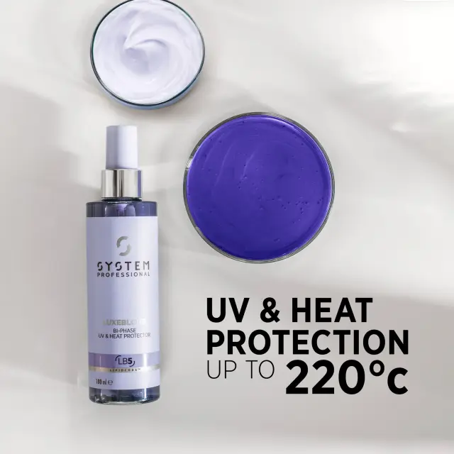 System Professional Luxeblond LB5 Bi-Phase UV & Heat Protector 180ml 3
