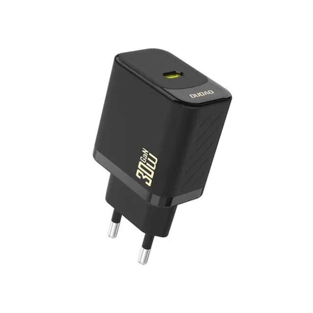 Dudao Φορτιστής A27P 30W PD GaN USB-C Black