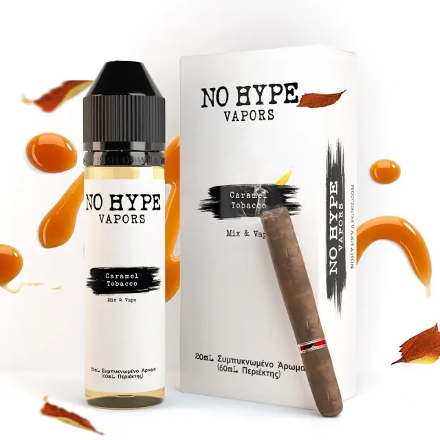 Caramel Tobacco 20ml (60ml) - No Hype Vapors