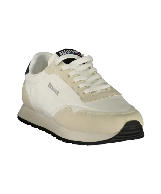 Blauer - Ανδρικά Sneakers S6FALCON01NYS-WHINVY Λευκό 2