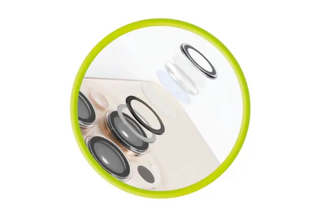 Mobile Origin Easy Lens guards, clear - iPhone 16 Pro/16 Pro Max 3