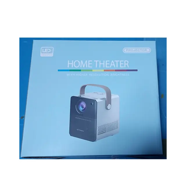 68148 Mini Projector Full HD Λάμπας LED με Ενσωματωμένα Ηχεία Λευκός 3