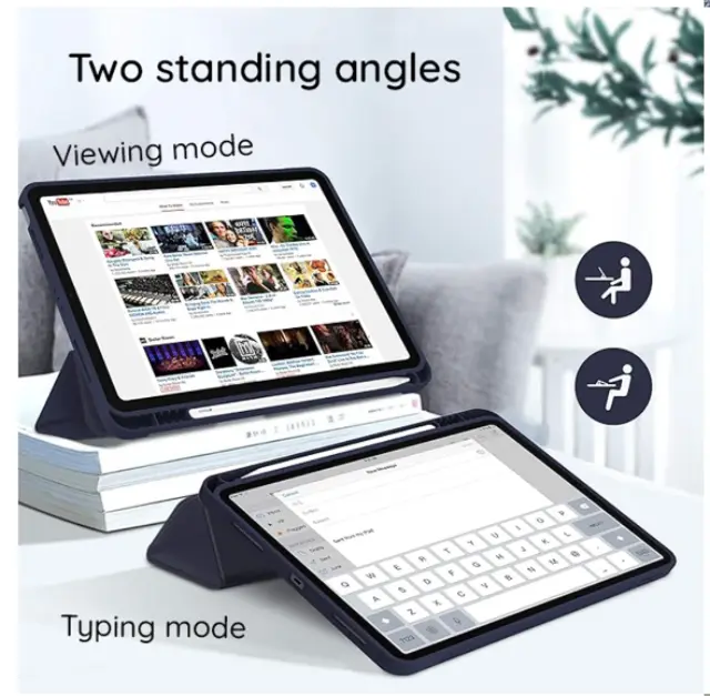 Techsuit - Flex Trifold - Xiaomi Pad 6 / Pad 6 Pro - Black 2