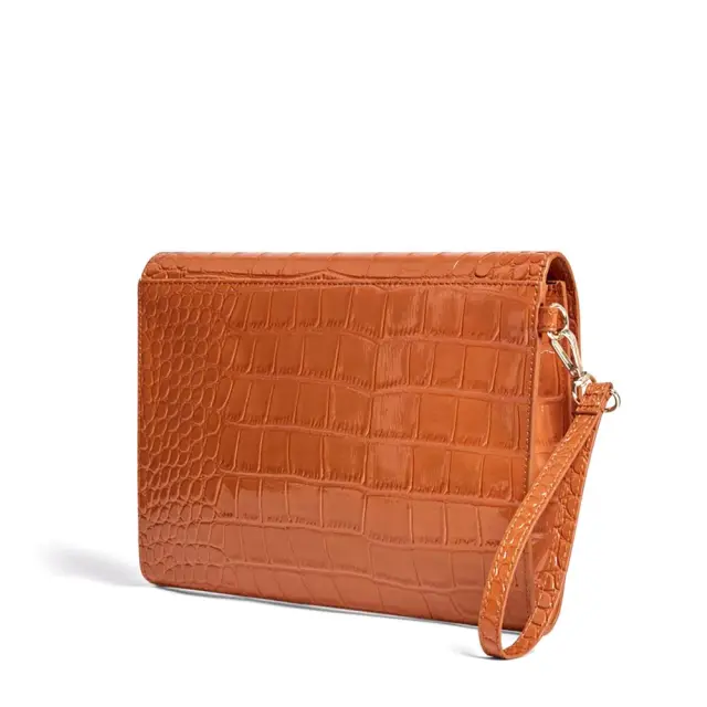 Γυναικείος Φάκελος Ted Baker Crinkle 282823-TAN Κάμελ Ταμπά - One Size 2