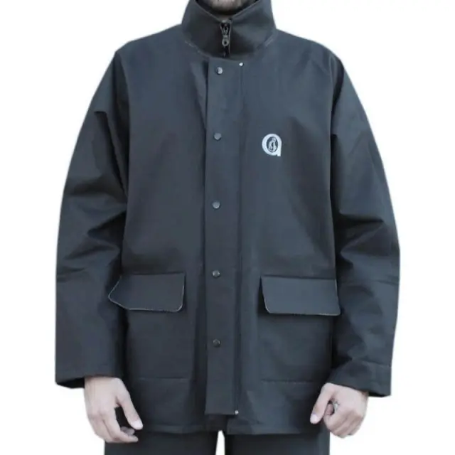 ANORAK ΑΔΙΑΒΡΟΧΟ ΜΠΟΥΦΑΝ ΜΗΧΑΝΗΣ ΜΑΥΡΟ Μαύρο