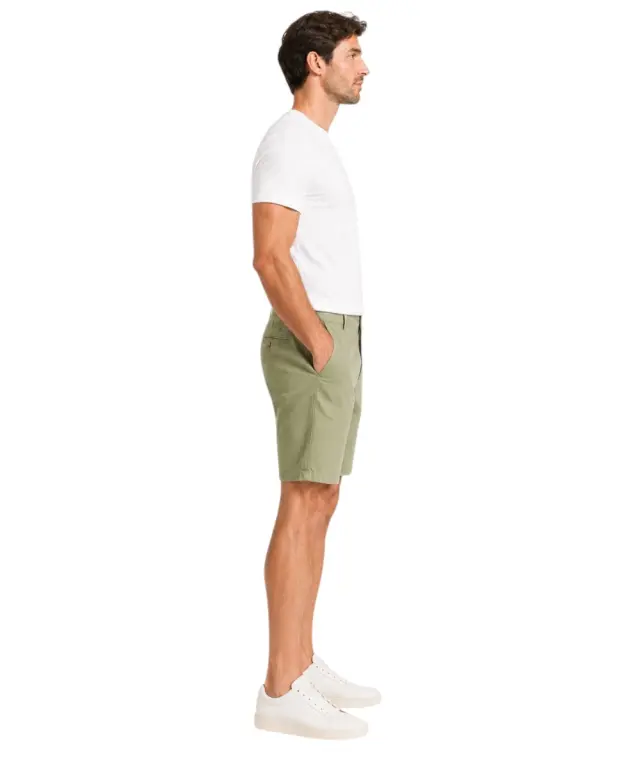 North Sails - Ανδρική Βερμούδα Freedom chino 673409-000-0421 Πράσινο 3