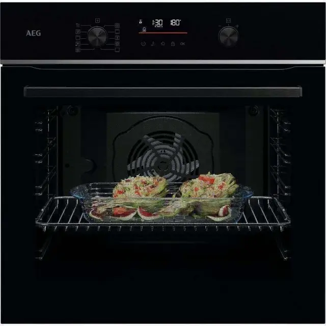 AEG TU5PB431SB 5000 Surroundcook Φούρνος άνω Πάγκου 72lt Π59.4εκ. Μαύρος