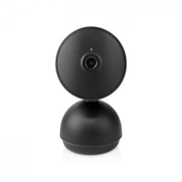 Wi-Fi Smart IP κάμερα Full HD 1080p, με λειτουργία Pan tilt και αισθητήρα κίνησης, σε μαύρο χρώμα. 2