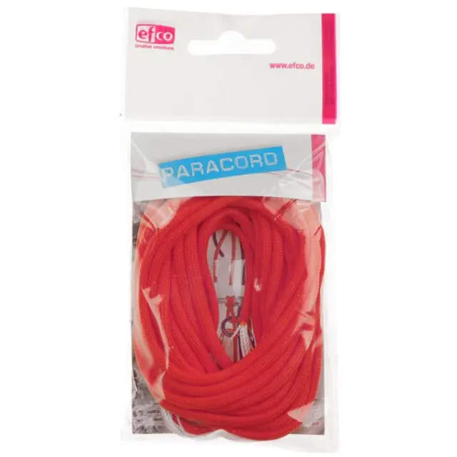 Efco Κορδόνι Paracord Red Ø4mm - 4m