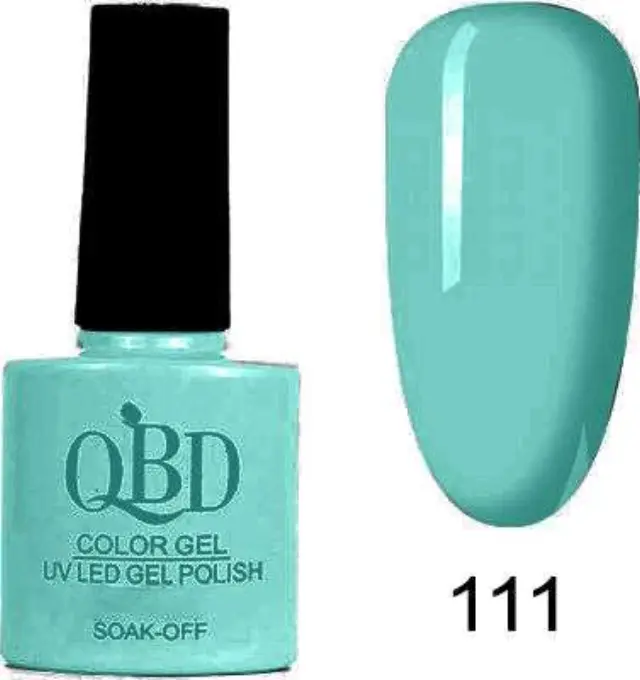 QBD Ημιμόνιμο βερνίκι color Gel Uv/Led Gel Polish 111