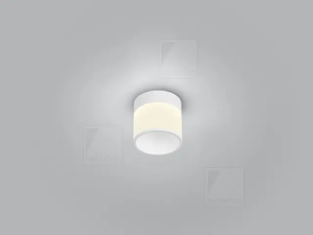 SOU Φωτιστικό Οροφής LED Επιφανείας 9W 2700K Mat White Direct Indirect Άσπρο 2