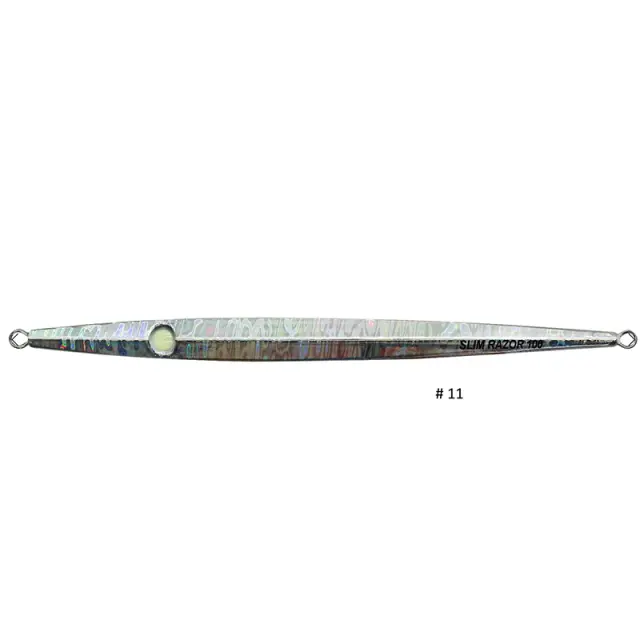 Πλάνος Pregio Slim Razor SLR 30gr – 100gr για Shore & Light Jigging στη Μεσόγειο 60gr #11