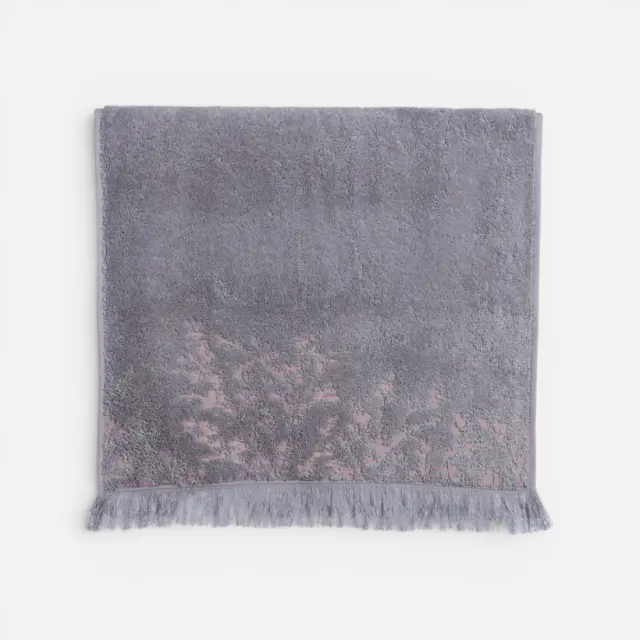 Πετσέτα Χεριών Saron 30x50 Nef Nef Homeware, 100% BAMBAKI - GREY (041249)