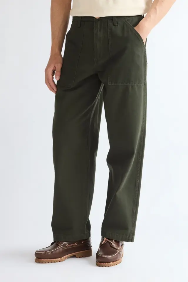 Wrangler X Casey Jones Ανδρικό WORK Cargo Παντελόνι 112386909 – Khaki - 30W 32L