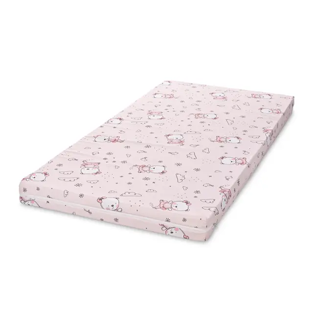 Lorelli Βρεφικό στρώμα "Classic" 70/140-9 εκ. Ballerina bear pink Ροζ