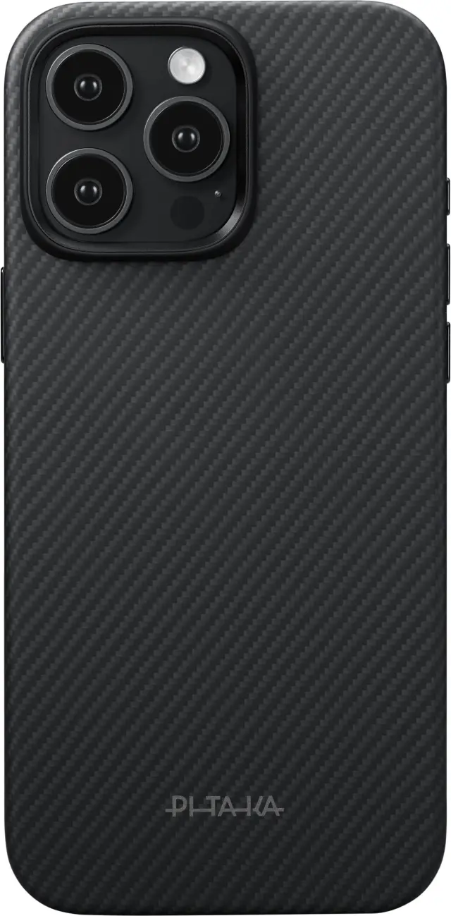 Pitaka Summa Case, Black/Grey - iPhone 16 Pro 2