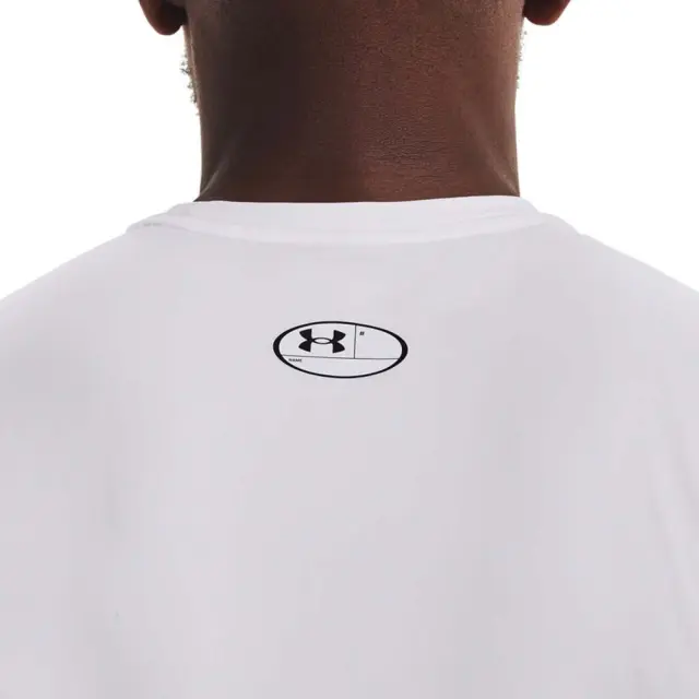 Under Armour Men's HeatGear Compression Sleeveless Tank Άσπρο 1361522-100 (Under Armour) 3