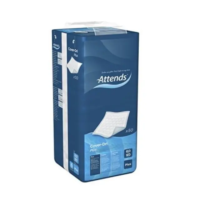 ATTENDS Cover-Dri Υποσέντονα Μιας Χρήσης (60cm X 90cm) 50 Τεμάχια