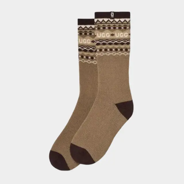 Κάλτσες UGG Keavy Cozy Crew 1171650-K40M Καφέ - ONESIZE