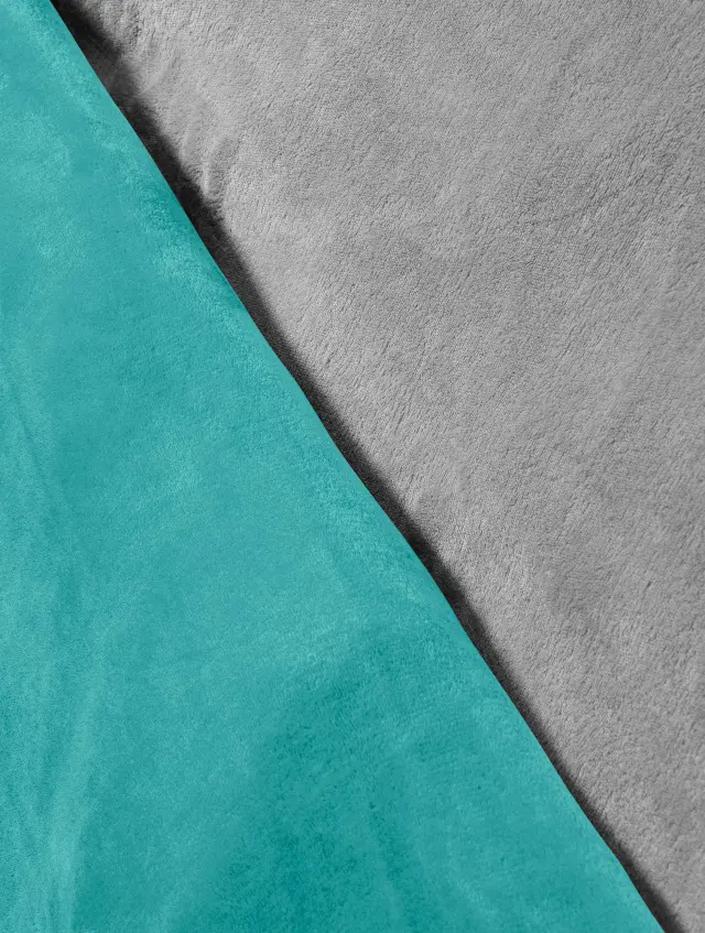 Κουβέρτα Καναπέ (125x170) Neve Petrol Grey MADI 2