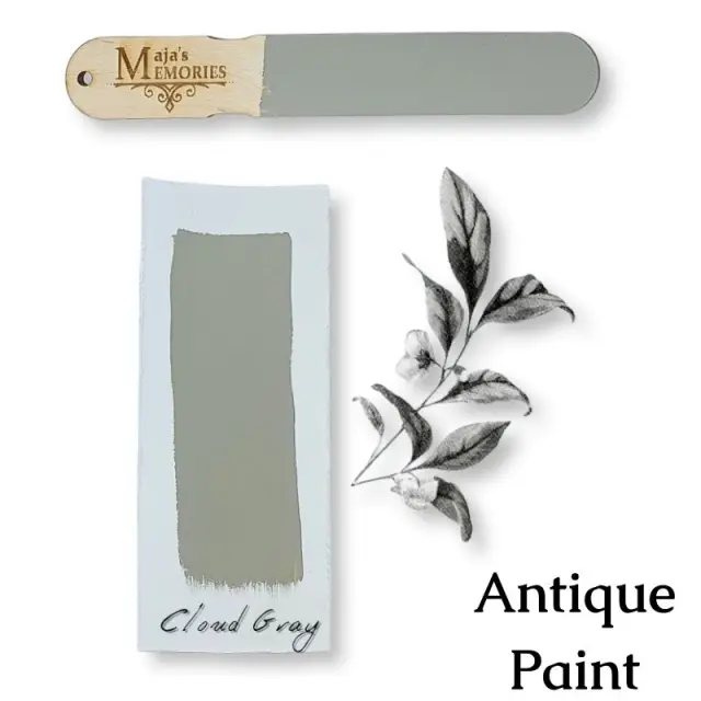 Χρώμα-εφέ πατίνας Antique Paint Maja's Memories, 150ml, Cloud Gray
