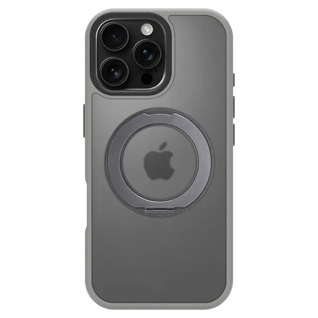 Tactical MagForce Hyperstand Cover for Apple iPhone 16 Pro Max Light Grey 3
