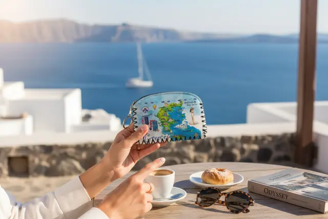 Πορτοφόλι Souvenir μπρελόκ - Σετ 10pcs - PVC - Greece - 14*9cm - 871759 3