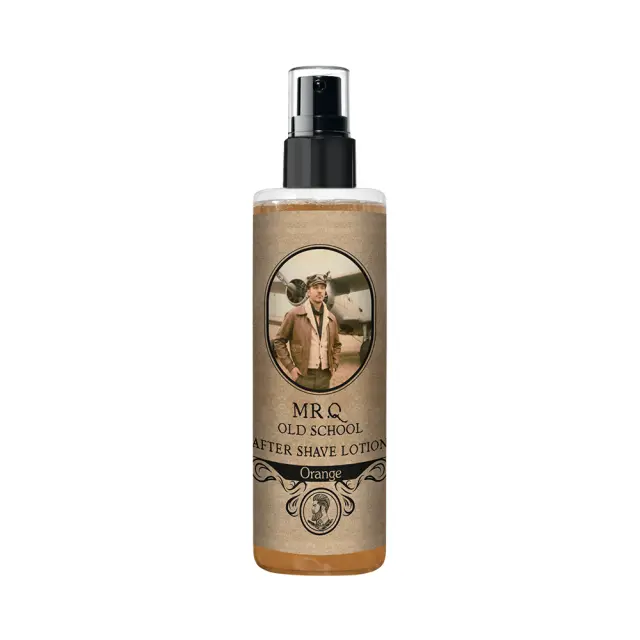 Old School Orange After Shave Lotion 200ml by MrQ: Η Κλασική Ολοκλήρωση του Ξυρίσματος με Άρωμα Πορτοκάλι! ��