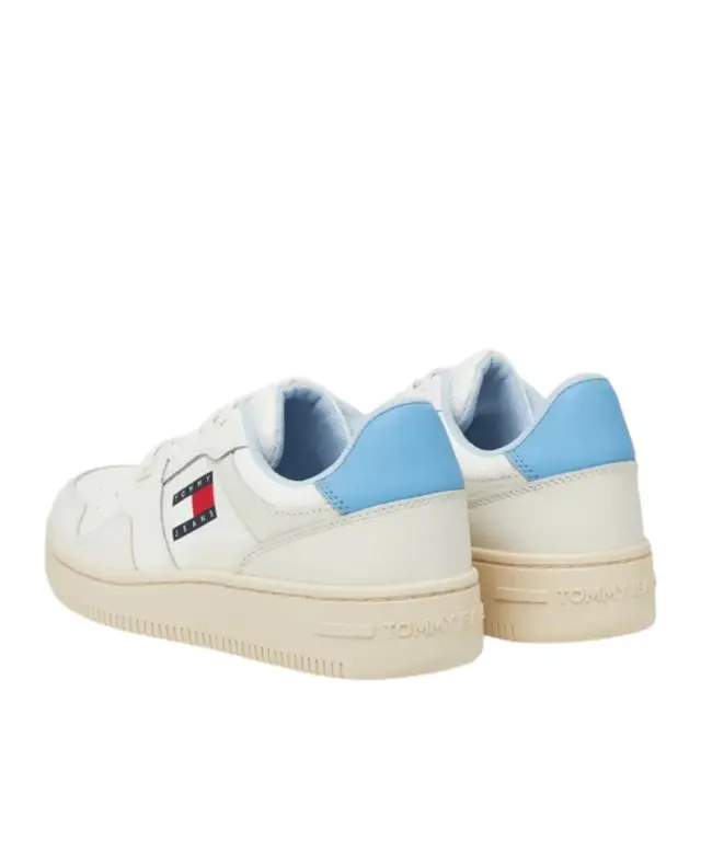 Tommy Hilfiger - Γυναικεία Sneakers Retro Basket EN0EN02505-C12 Γαλάζιο 3